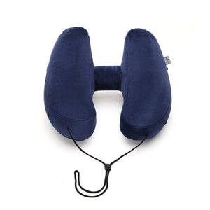 Traveloped H-shape Inflatable Travel Neck Pillow